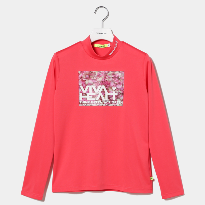 女士 Plantica印花小高領長袖T恤