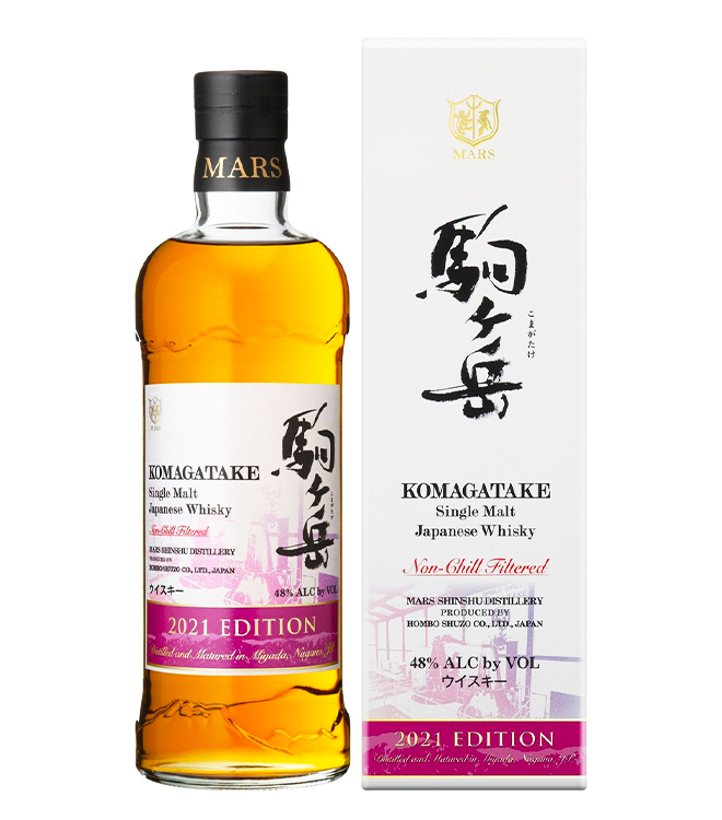 本坊酒造 信州蒸溜所 駒之岳 2021限定 單一麥芽威士忌 700mL