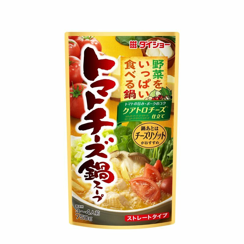 Daisho 芝士蕃茄湯底 3~4人前 750g