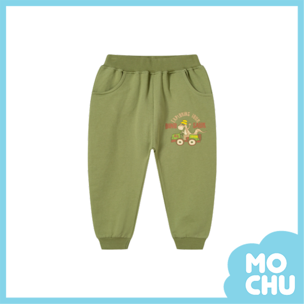 恐龍開車車休閒長褲