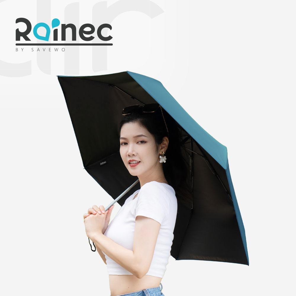 Rainec Air - Foldable Umbrella  (Night Sea)