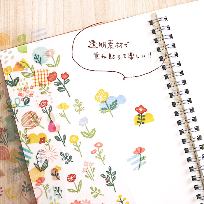 Mind Wave Sticker－Hanko Seal Series (Japanese Stationery Brand)