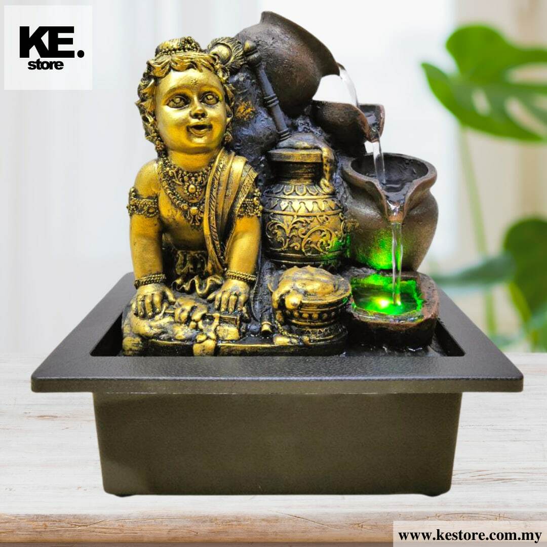 Indoor Baby Krishna Fountain Code 2313