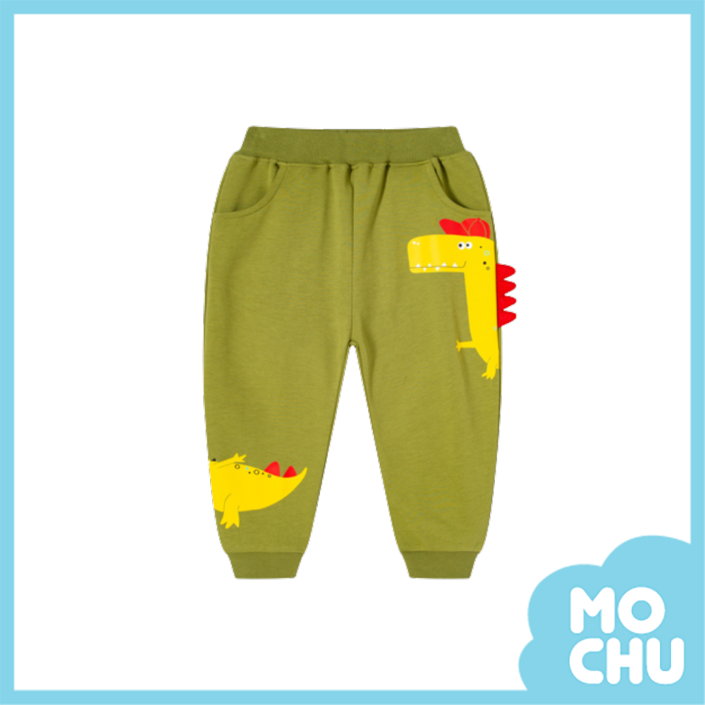 帽子恐龍休閒長褲