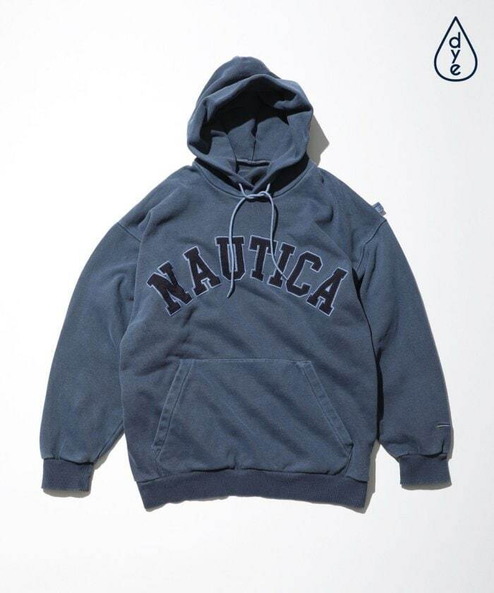 日本NAUCITA水洗Logo Sweat Hoodie 帽T