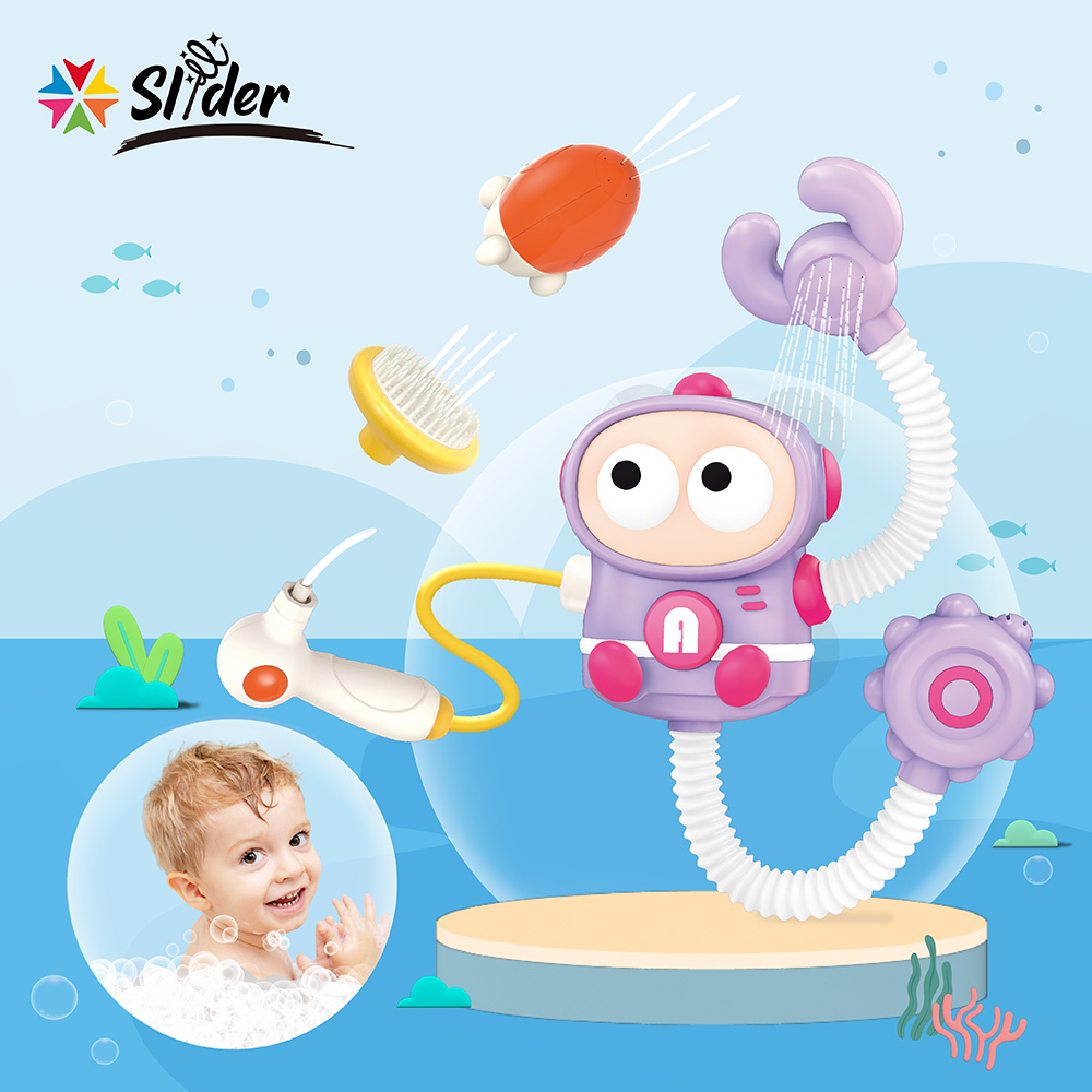 Slider 機器人雙頭電動花灑套裝組(袋裝)