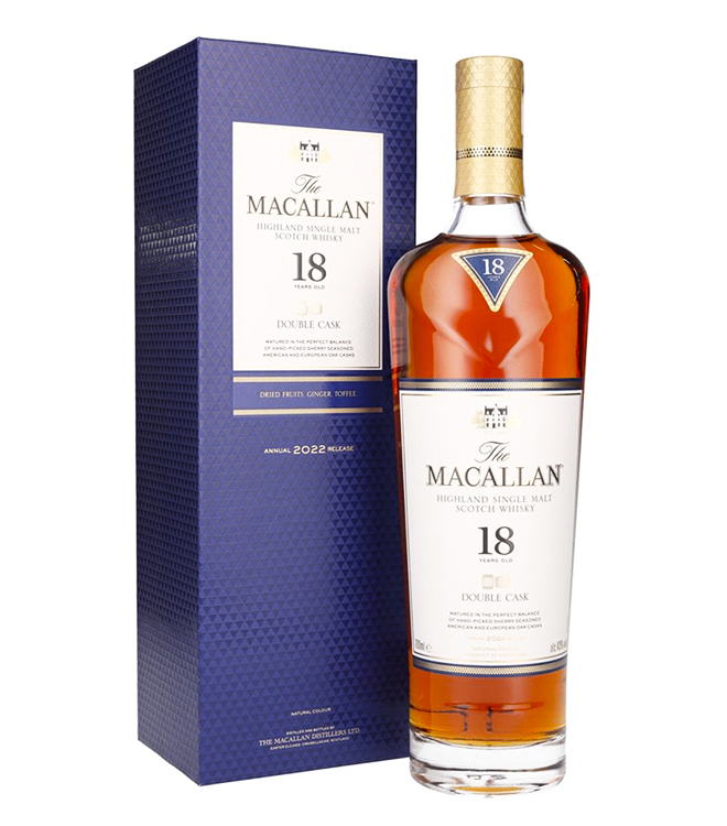 麥卡倫 18年 雙桶 2021版 單一麥芽威士忌 700mL