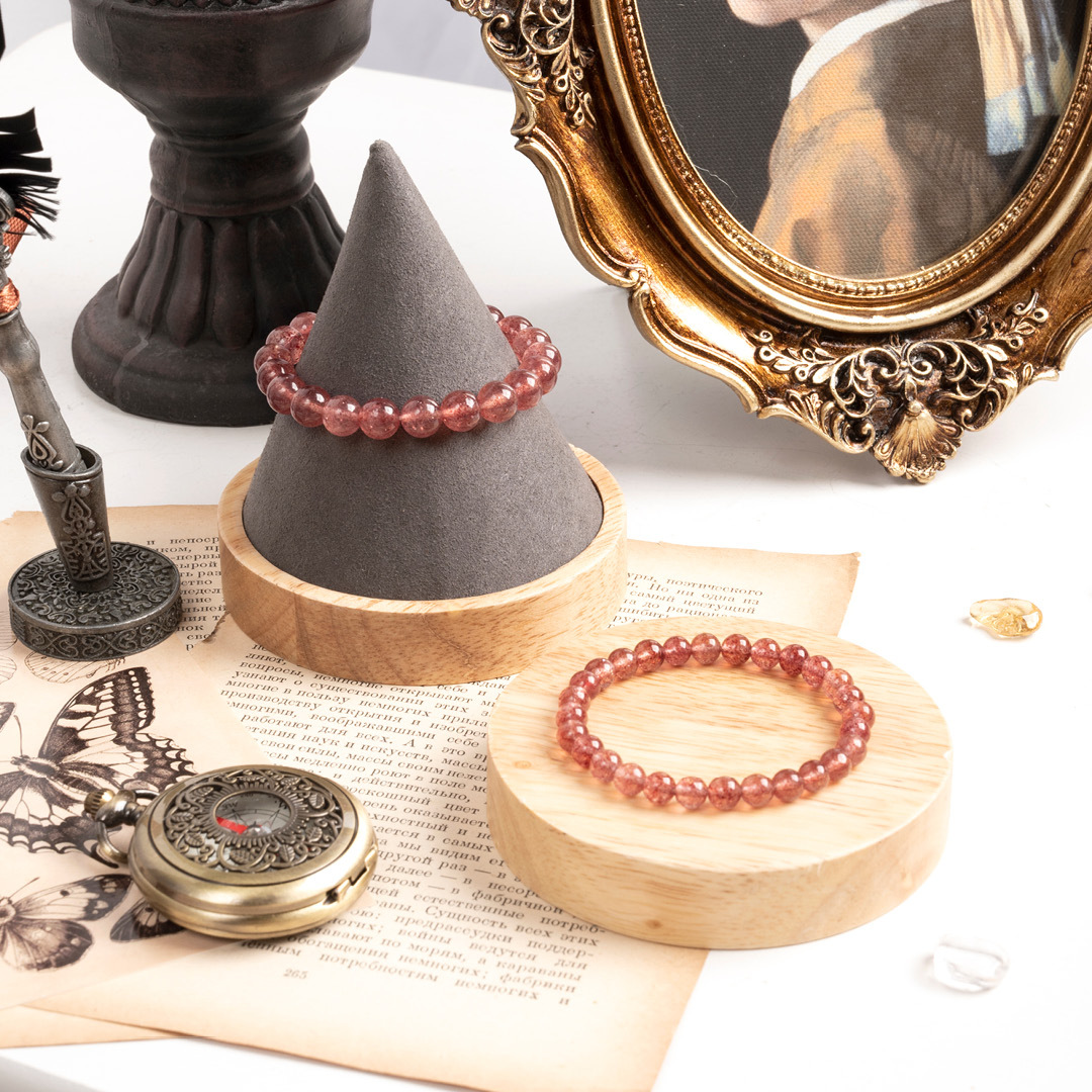 【無瑕】和諧之音-草莓晶手鍊