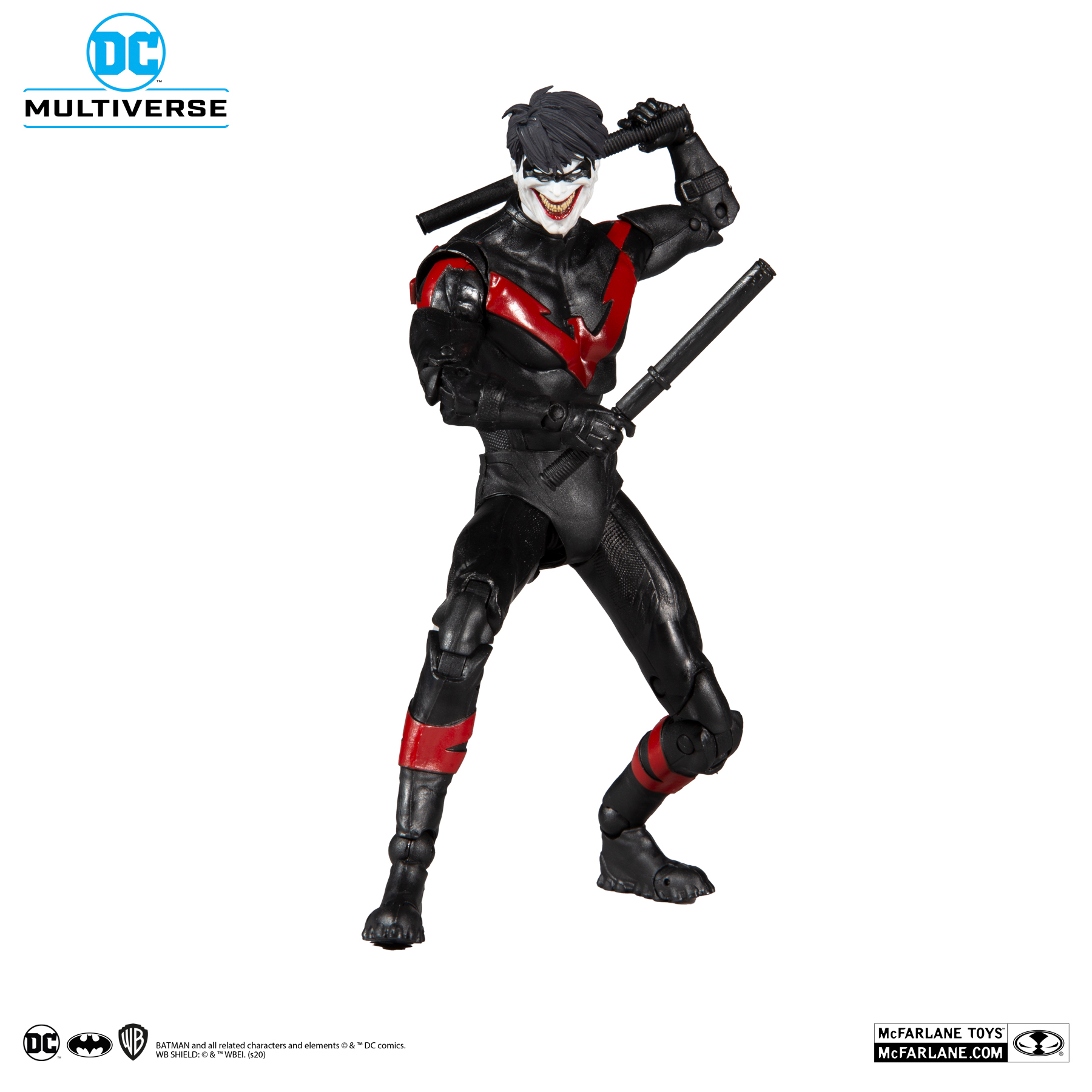 MCFARLANE NIGHTWING JOKER 小丑夜翼