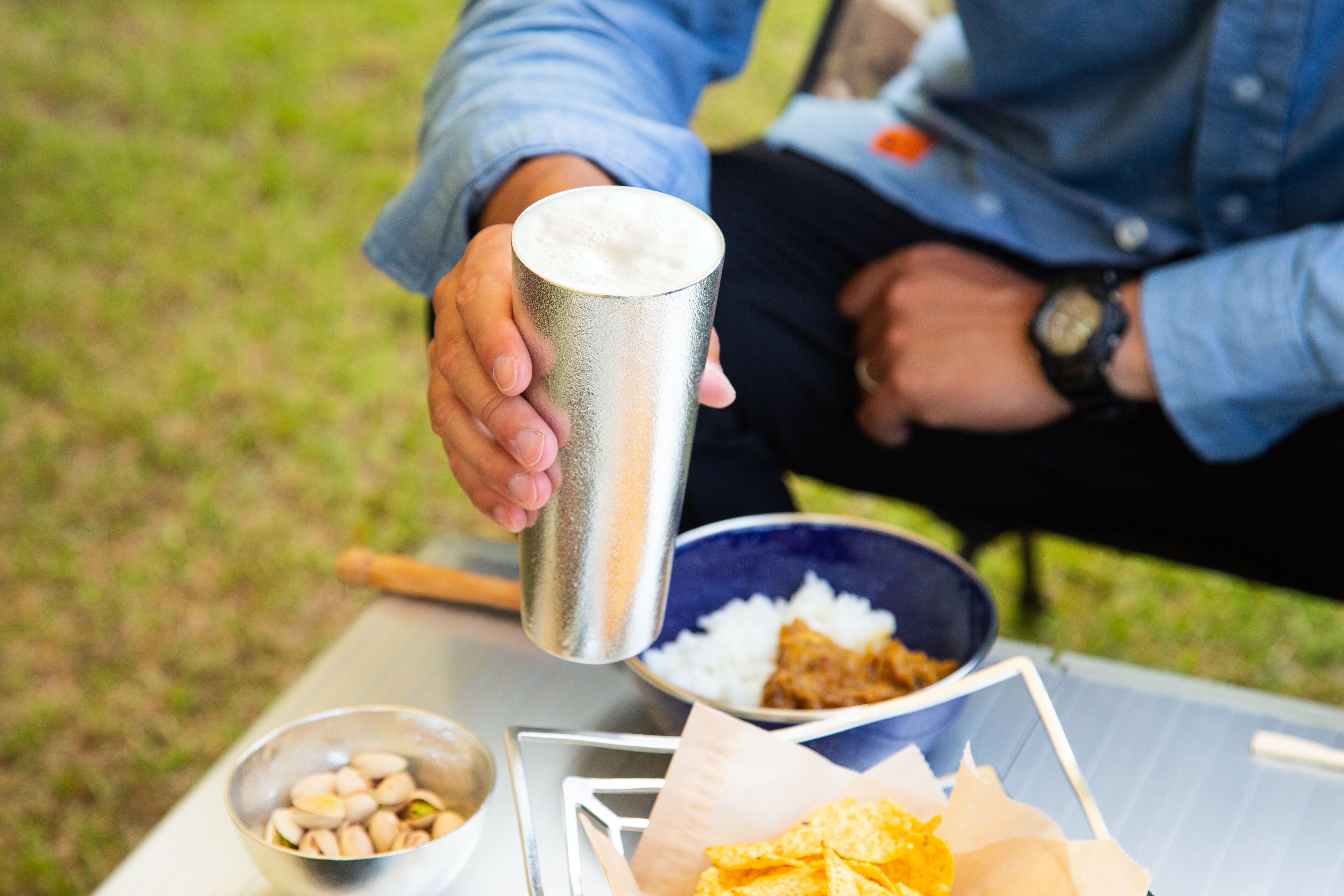 能作 啤酒錫杯 (L) (435ML)