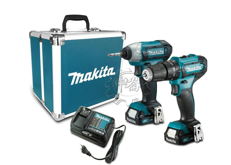 ＊中崙五金【附發票】牧田12V雙機組 CLX228SX1 CLX228SAX1 (TD110起子機+HP333震動電鑽)