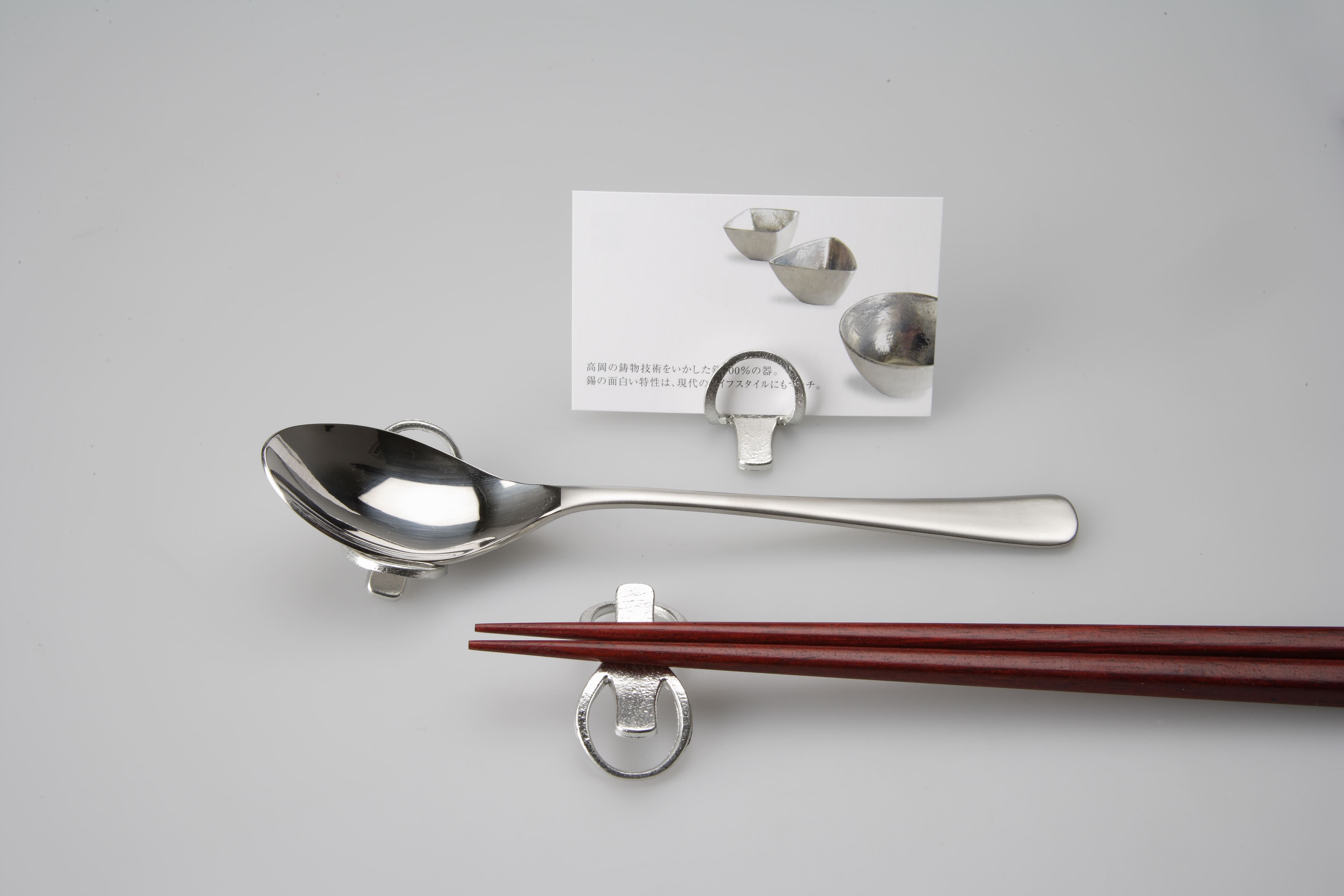 能作 錫製筷子座 (5入)