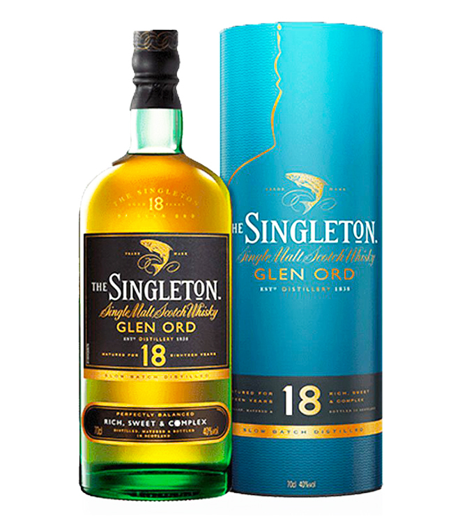 The Singleton Of Glen Ord 18 Years Single Malt Scotch Whisky 700mL