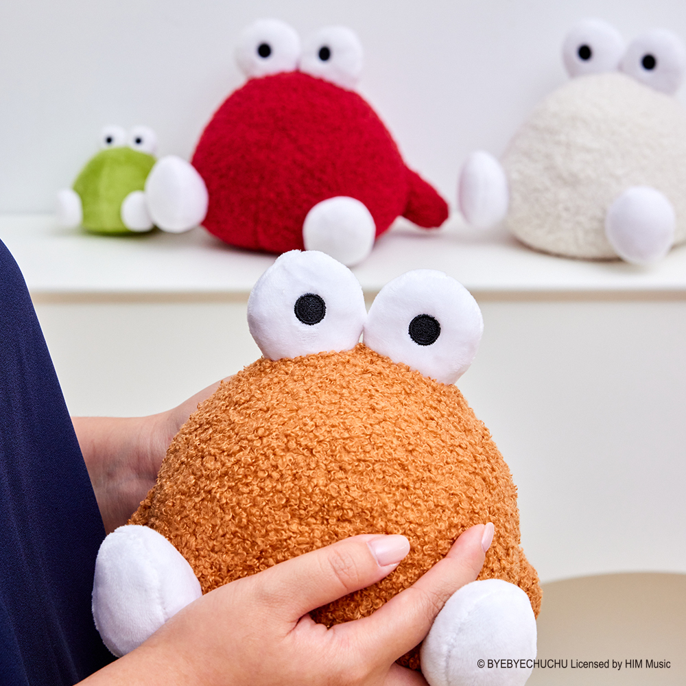 奧樂雞的 Q 毛雞噗噗玩偶-火龍果限量200顆