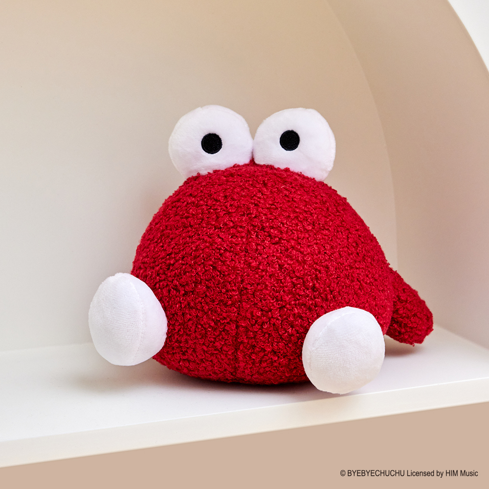 奧樂雞的 Q 毛雞噗噗玩偶-火龍果限量200顆