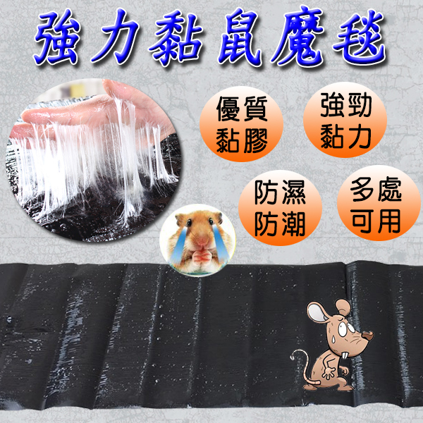 120cm超強力黏鼠板 捕鼠魔毯 捕鼠毯