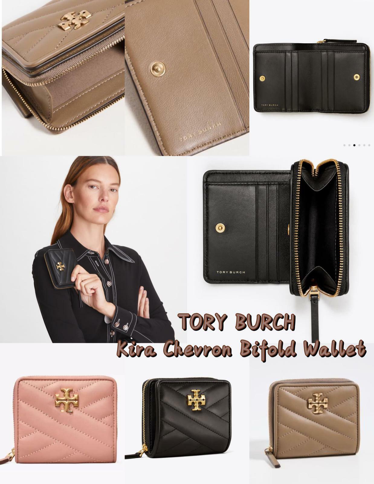 Tory Burch Kira Chevron Bifold Wallet