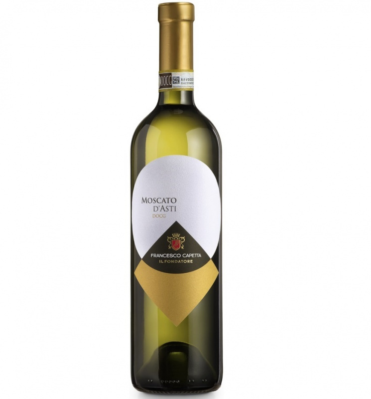 義大利Capetta Moscato D'Asti 2020微甜白酒