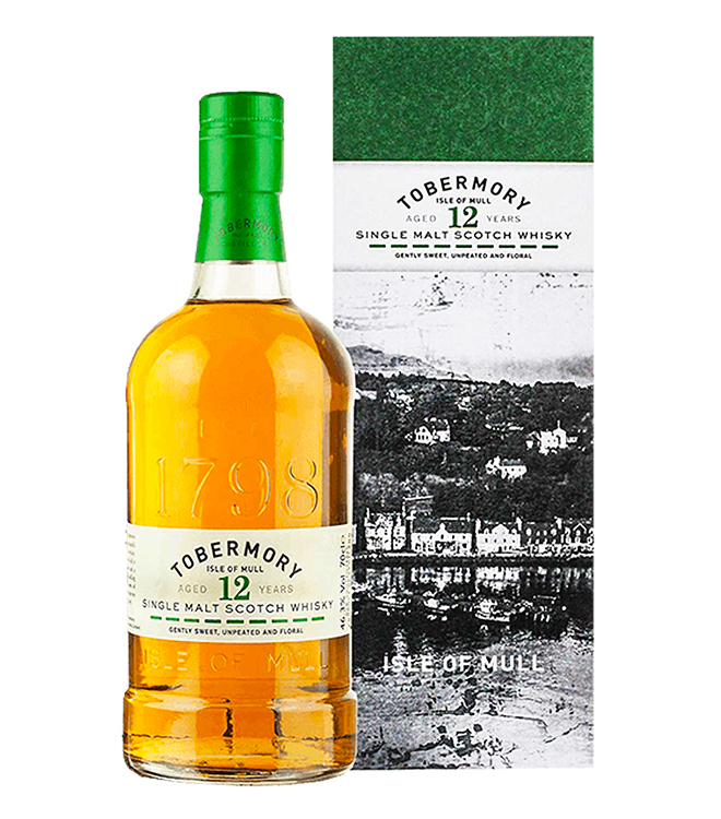 托本莫瑞 12年 單一麥芽威士忌 700mL