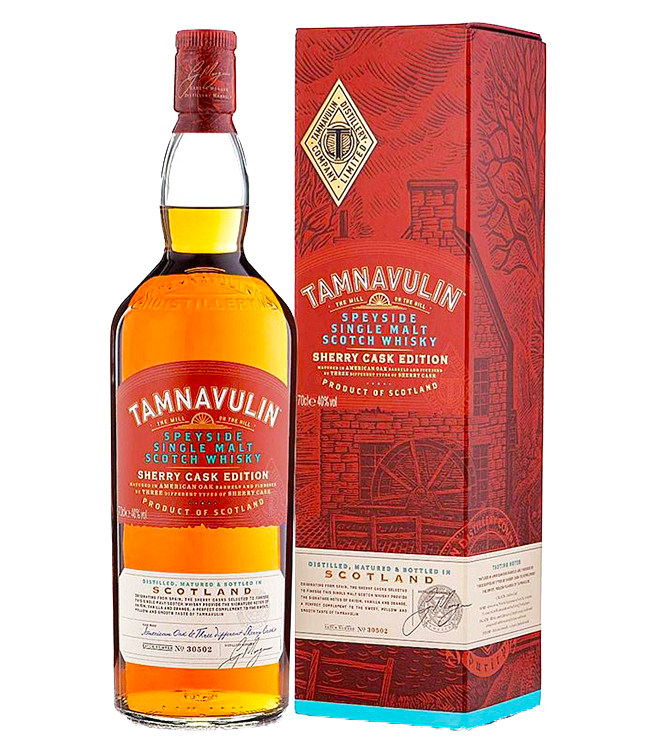 Tamnavulin Sherry Cask Edition Single Malt Whisky 700mL