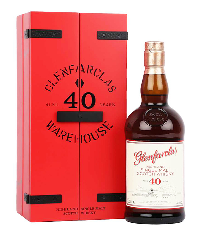 格蘭花格 40年 單一麥芽威士忌禮盒 700mL