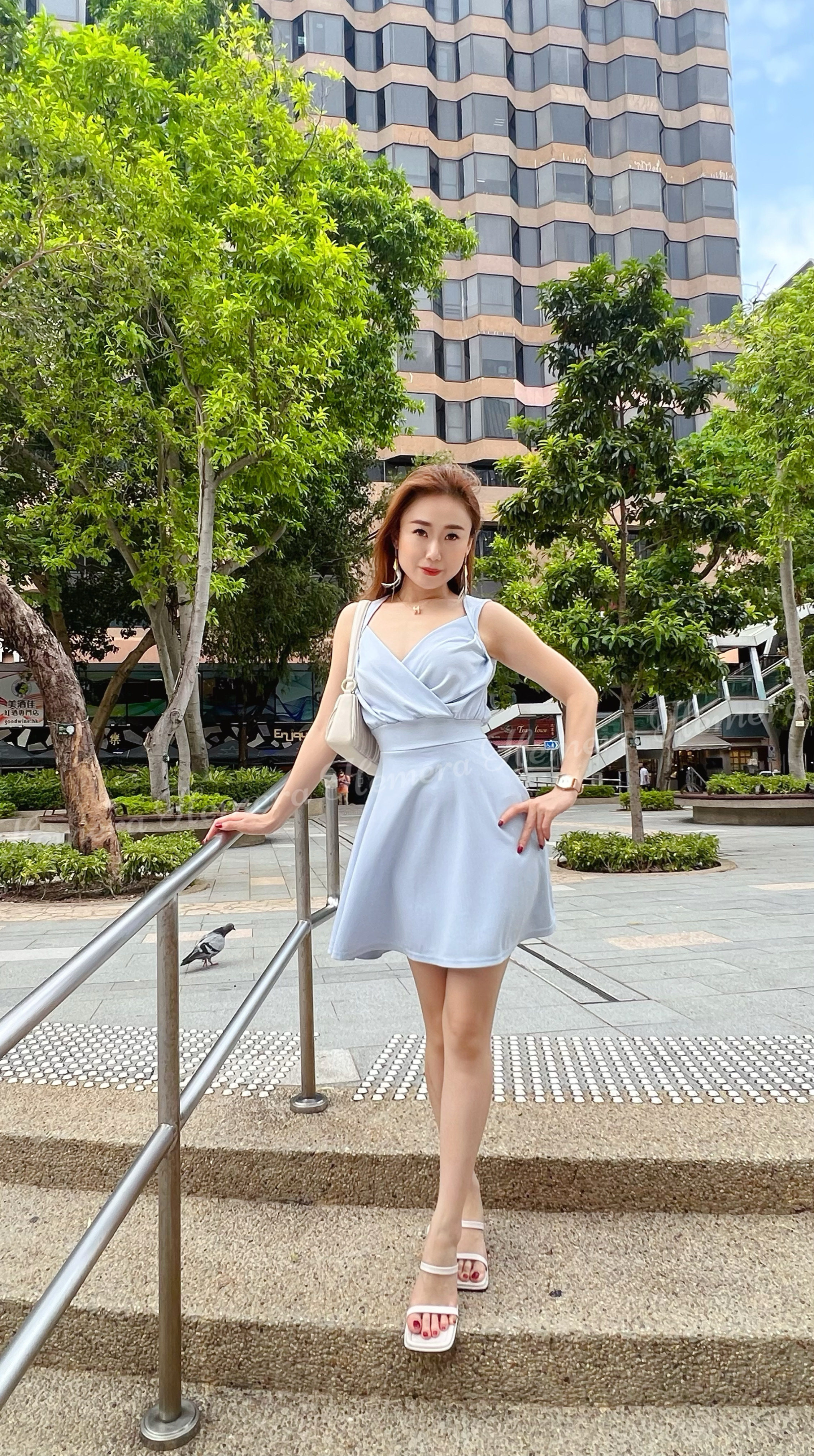 MARILYN MONROE STYLE CHIFFON DRESS DR22S0963