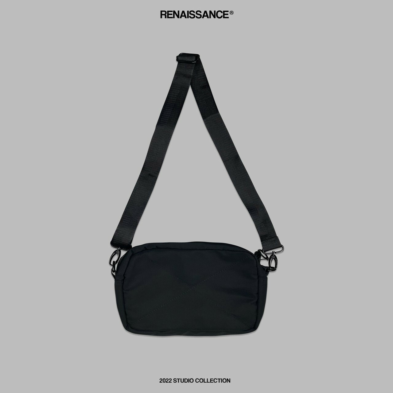 RENAISSANCE 限定單品RS 黑色尼龍機能小包“ RS Nylon Pouch Bag “