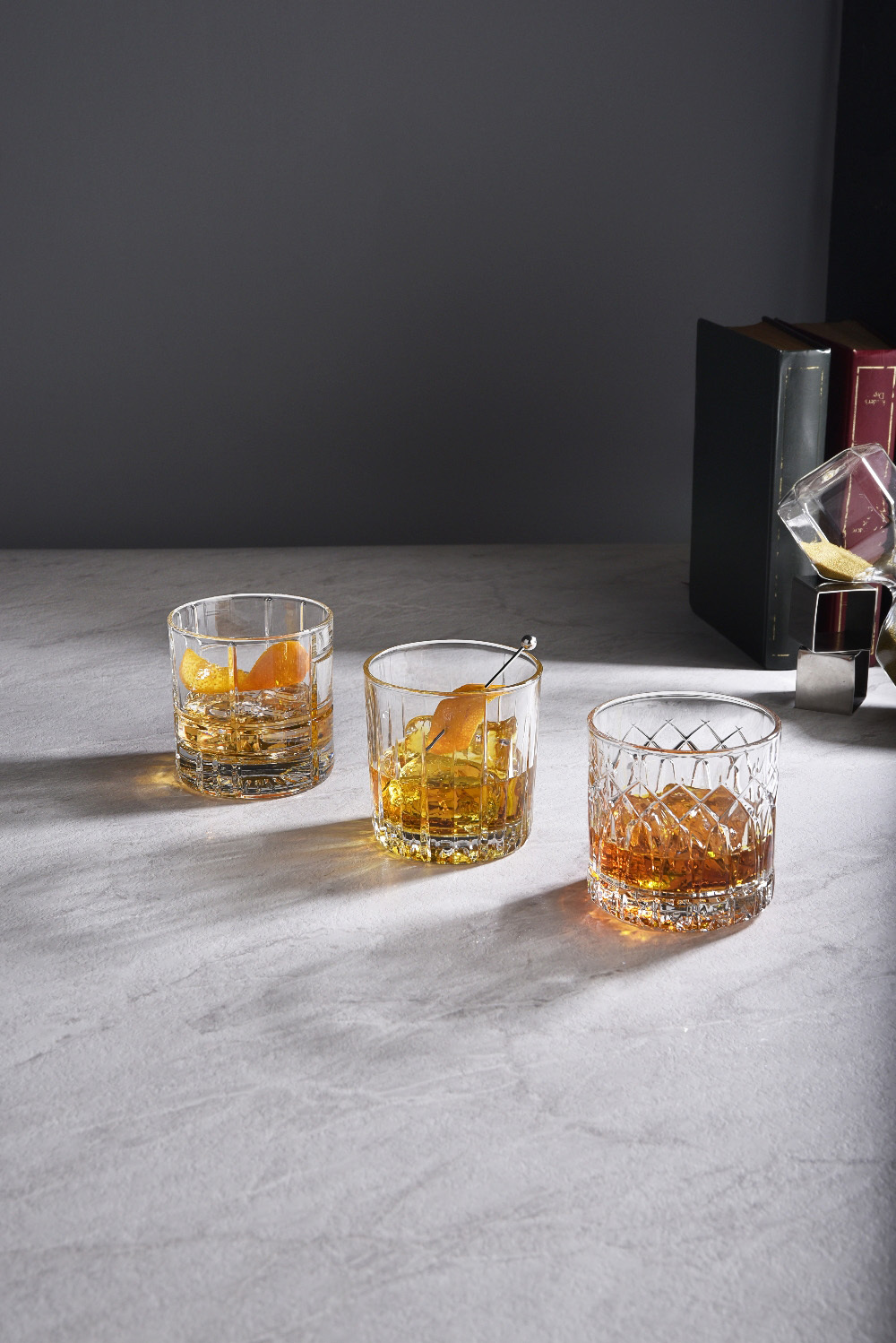 Ocean TRAZE時間藝術 威士忌杯-350ml（共三款）/1入