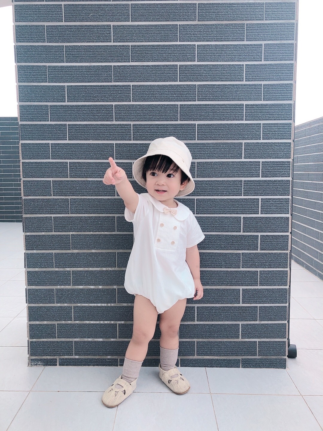 丹麥GoBabyGo 竹纖維防滑襪 - Sand