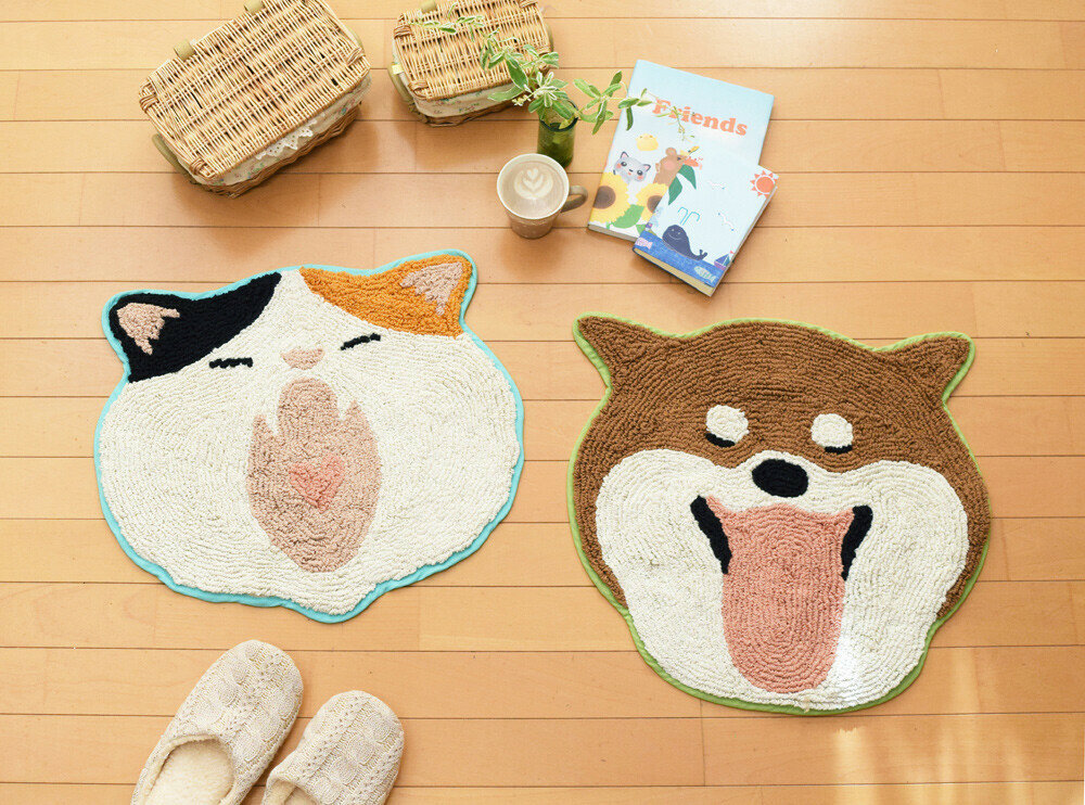 [日本]動物大頭地毯