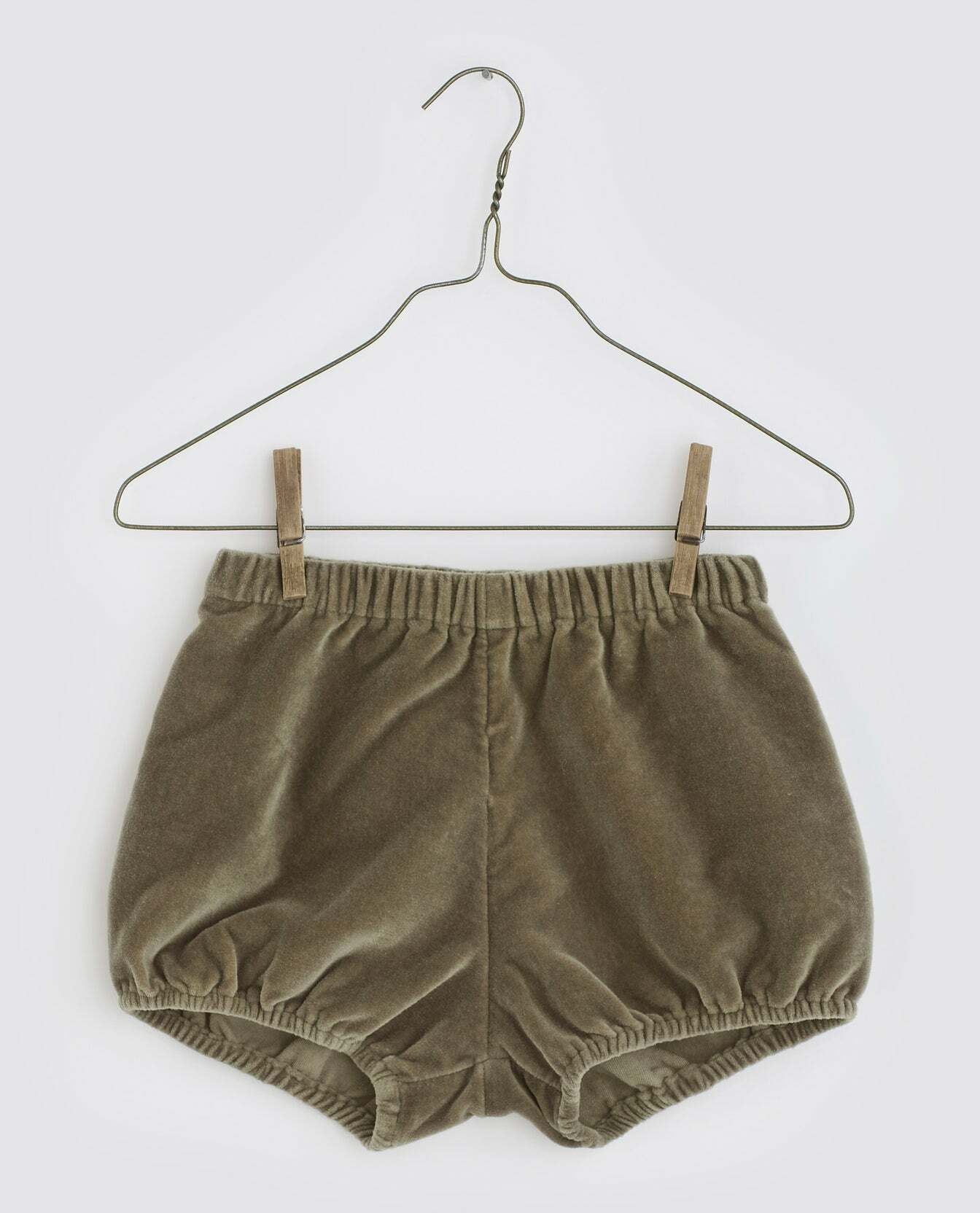 LITTLE COTTON CLOTHES - Poppy Bloomers（Artichoke Velvet）