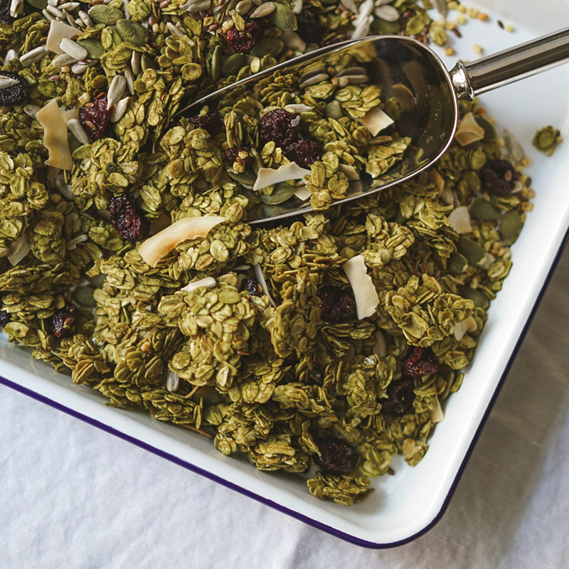 【經典原創】抹茶莓果穀麥脆片