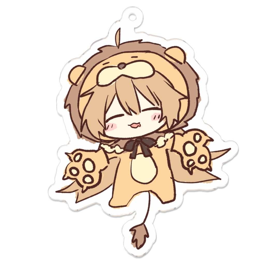 「ACG.GO」「預購」Rurudo 獅子亞克力匙扣 BOOTH