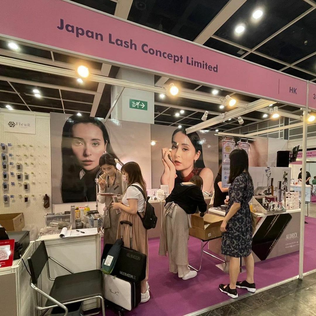 lashes, beauty expo, hktdc expo, japan lashes