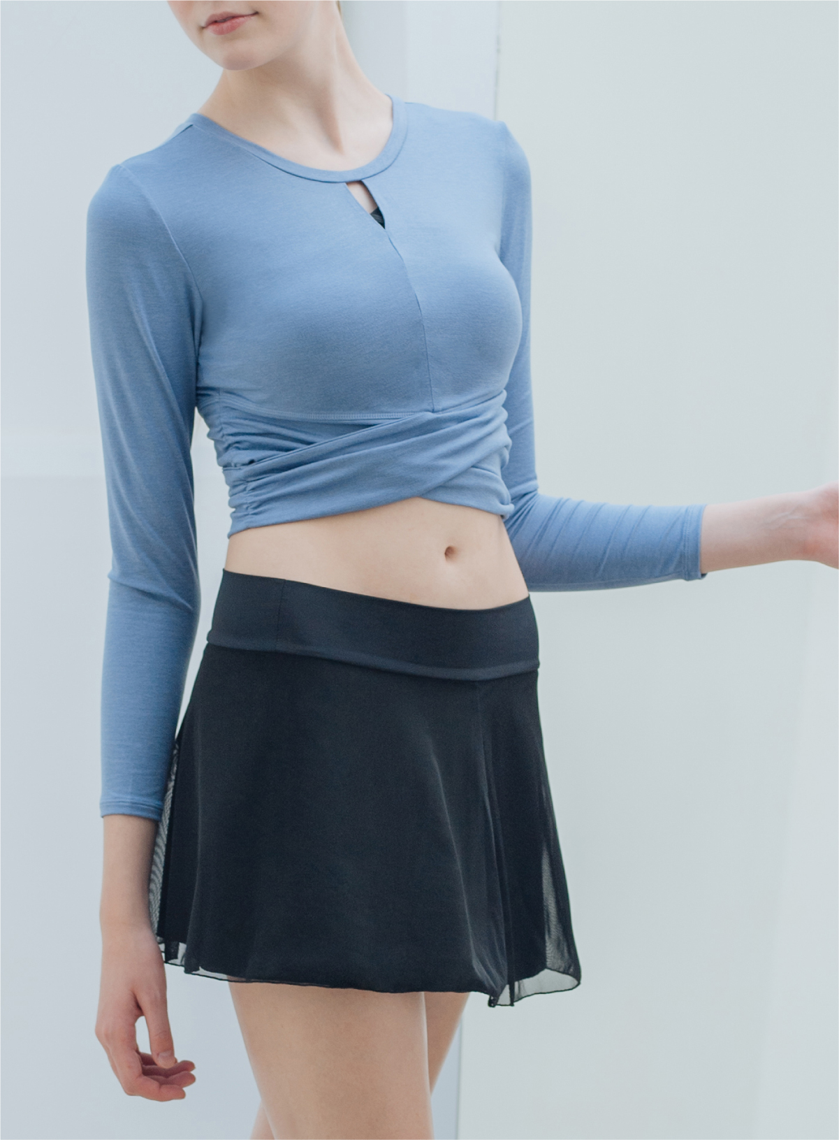 ANA5191 芭蕾優雅外搭裙片