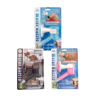 台灣方型水樽頭(啡色/粉紅色/粉藍色)