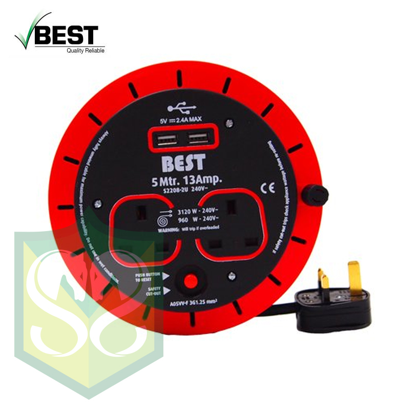 Best USB Casettle Reel (5米 / 10米 / 25米 )