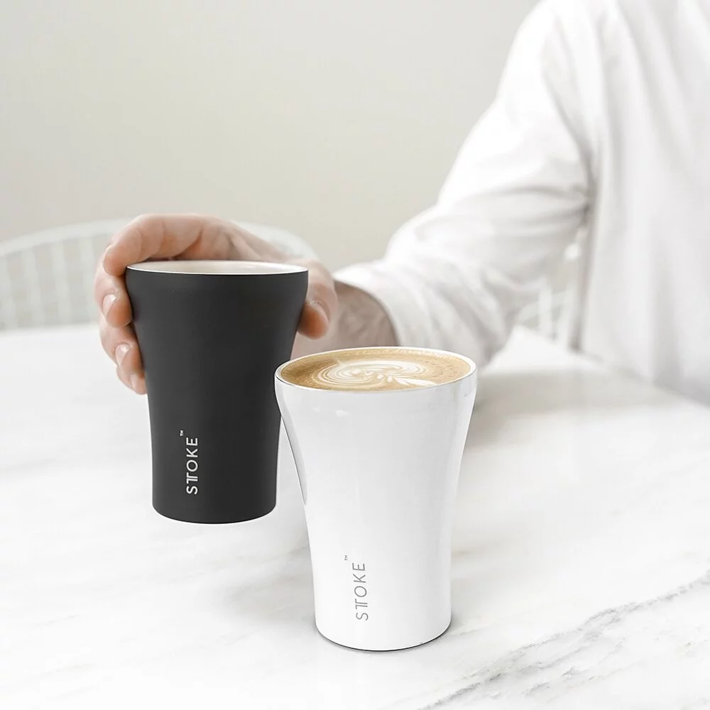 【Hook's嚴選】STTOKE｜精品陶瓷隨行手冲掛耳咖啡杯 8oz/240ml (多色可選)
