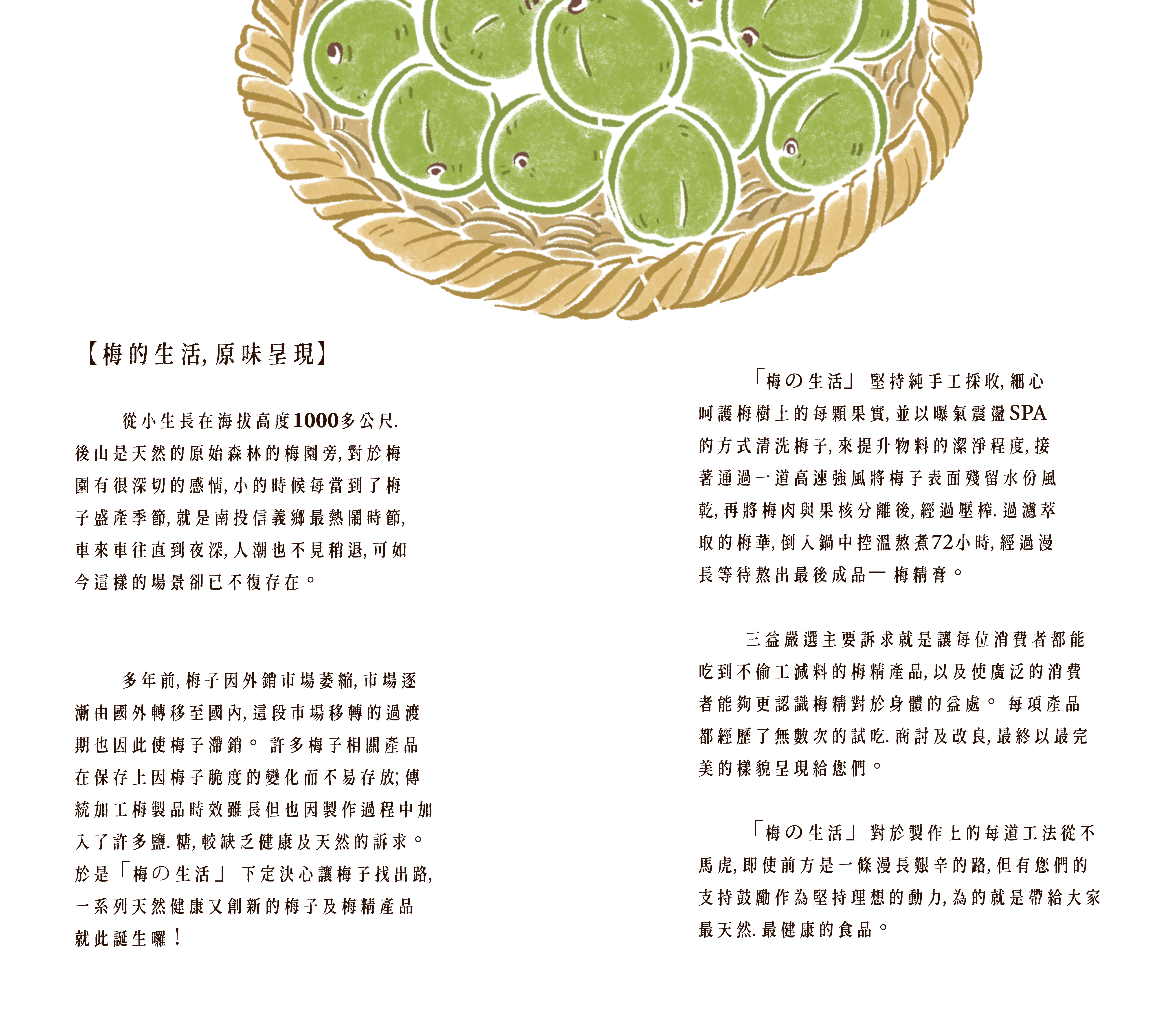 Plumlife梅的生活梅精梅子產品