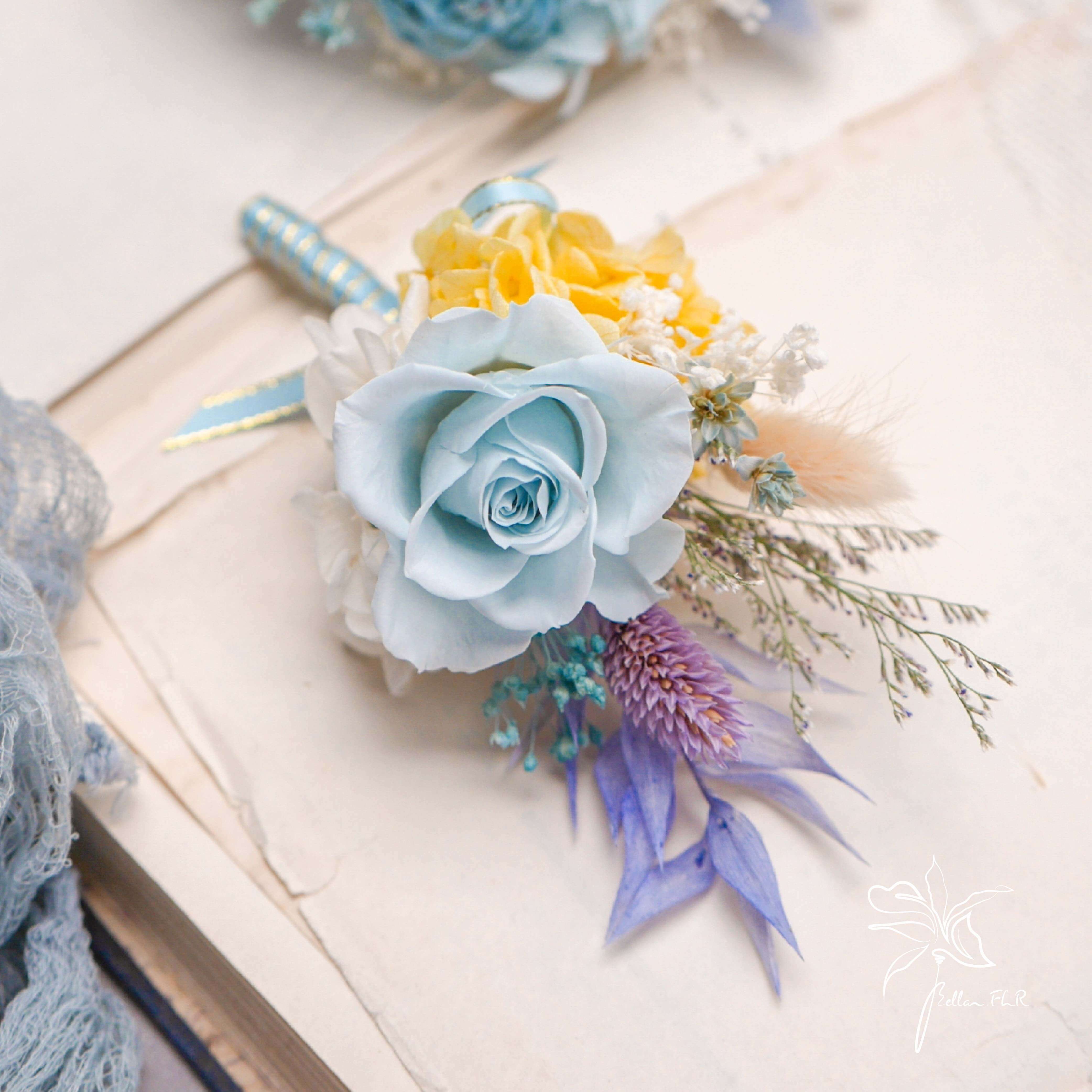 【綻放星空】永生玫瑰胸花