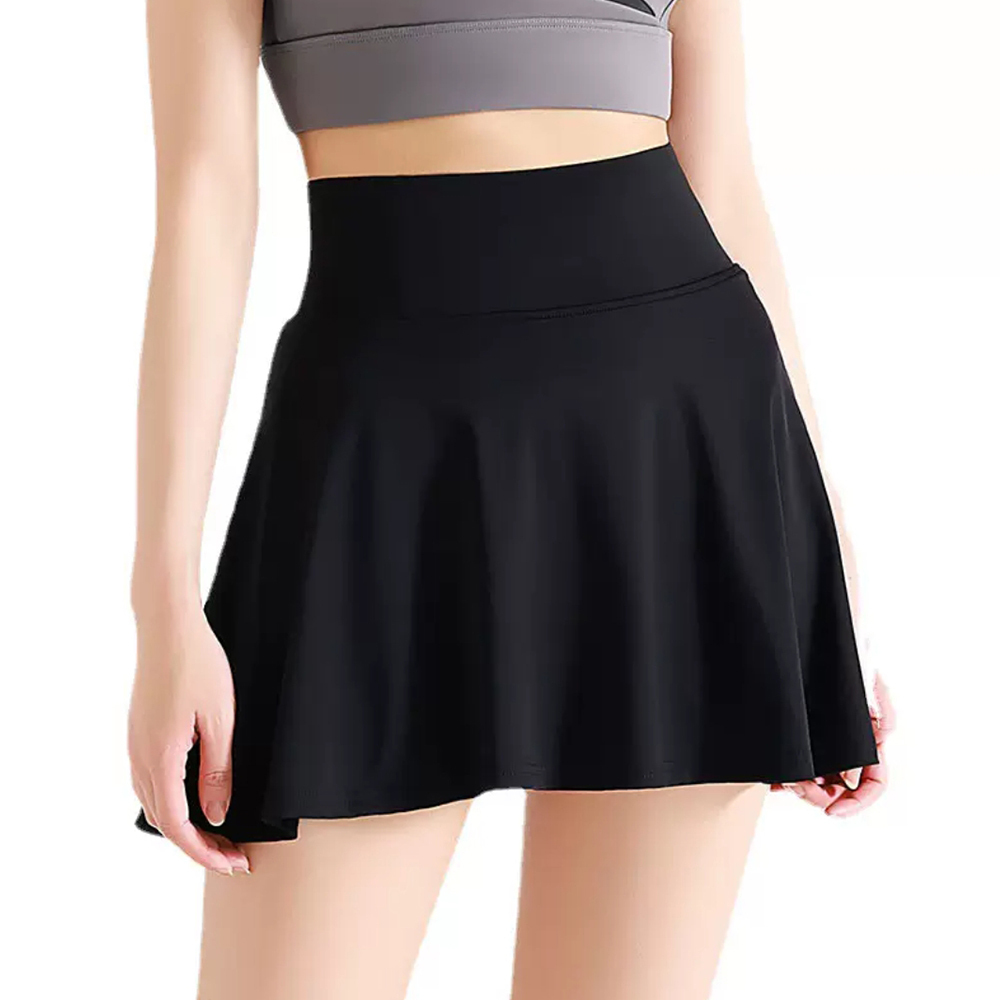 超細纖維二件式運動短裙 女款 (3色) 兩件式/高腰/運動 20PWS3303