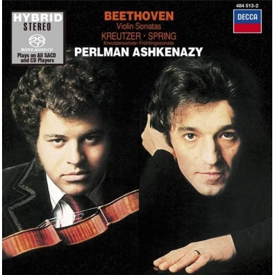 Itzhak Perlman/ Vladimir Ashkenazy - BEETHOVEN: Violin Sonatas #5 & 9 (SACD)