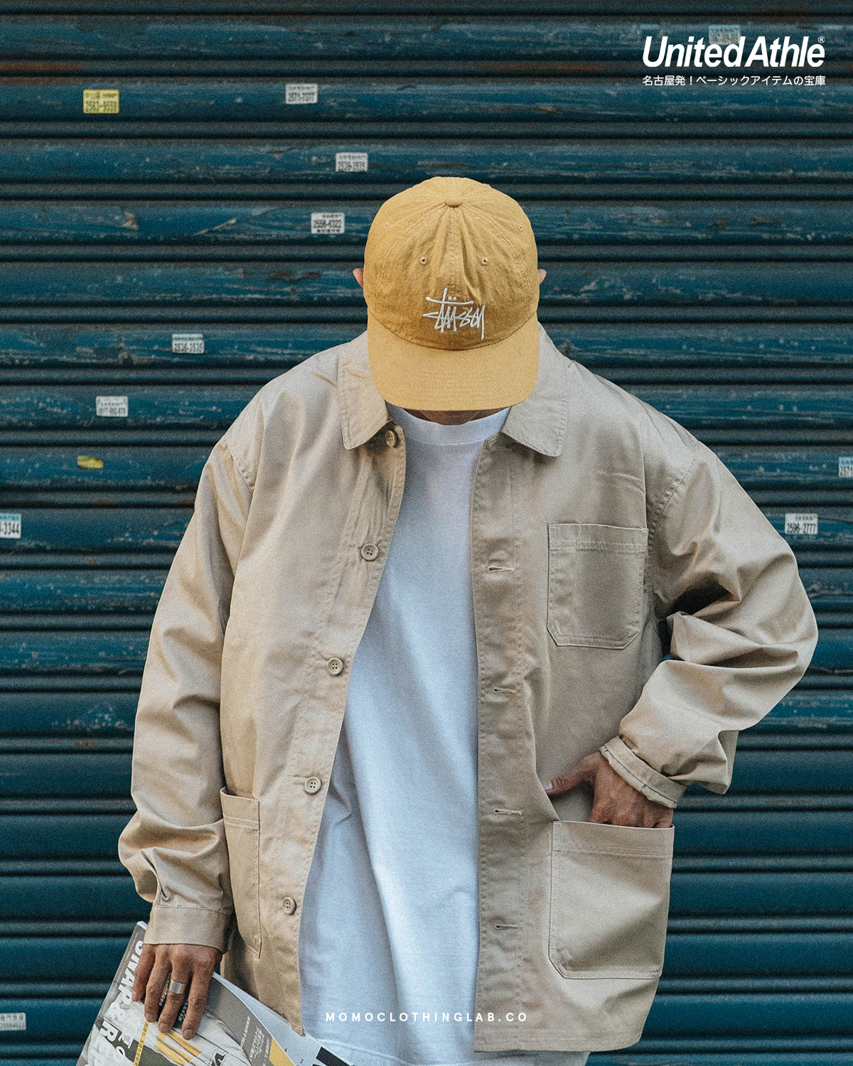 United Athle 工裝長袖襯衫外套 3745201