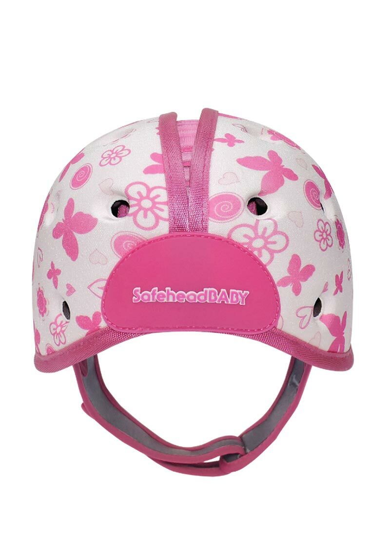 SafeheadBABY 學步防撞安全帽-粉愛蝴蝶