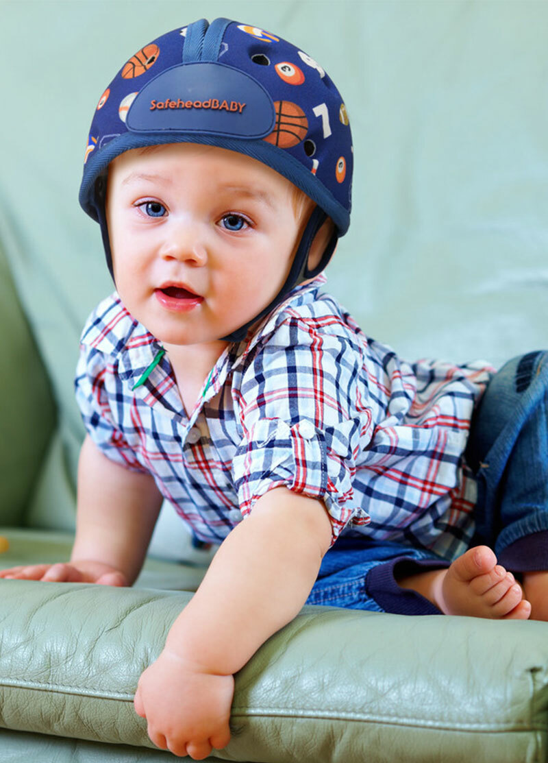 SafeheadBABY 學步防撞安全帽-運動明星