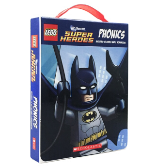 LEGO DC Universe™ Super Heroes Phonics (Pack 1) Collection - 10 Books with 2 Workbooks