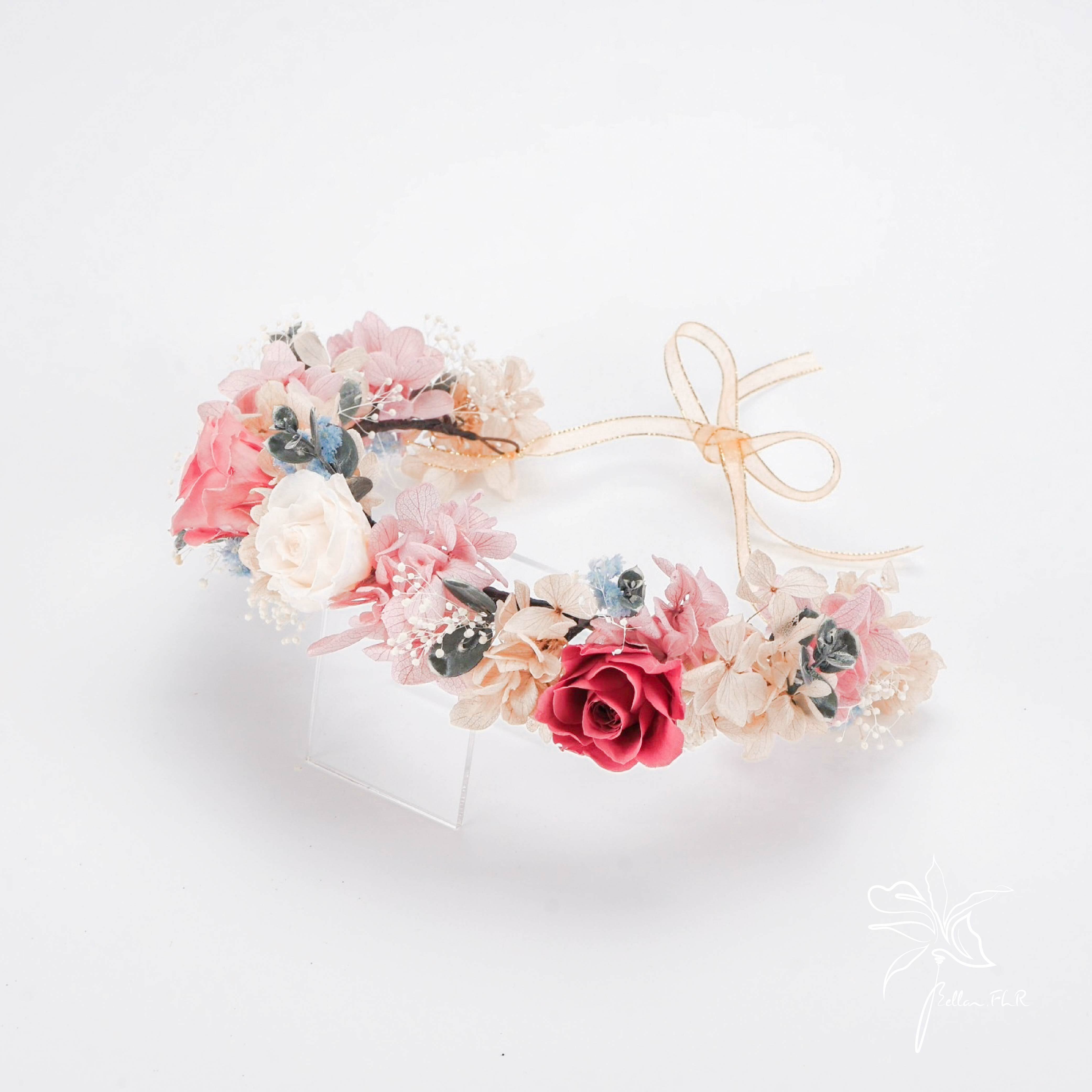 【慕夏】永生玫瑰花圈