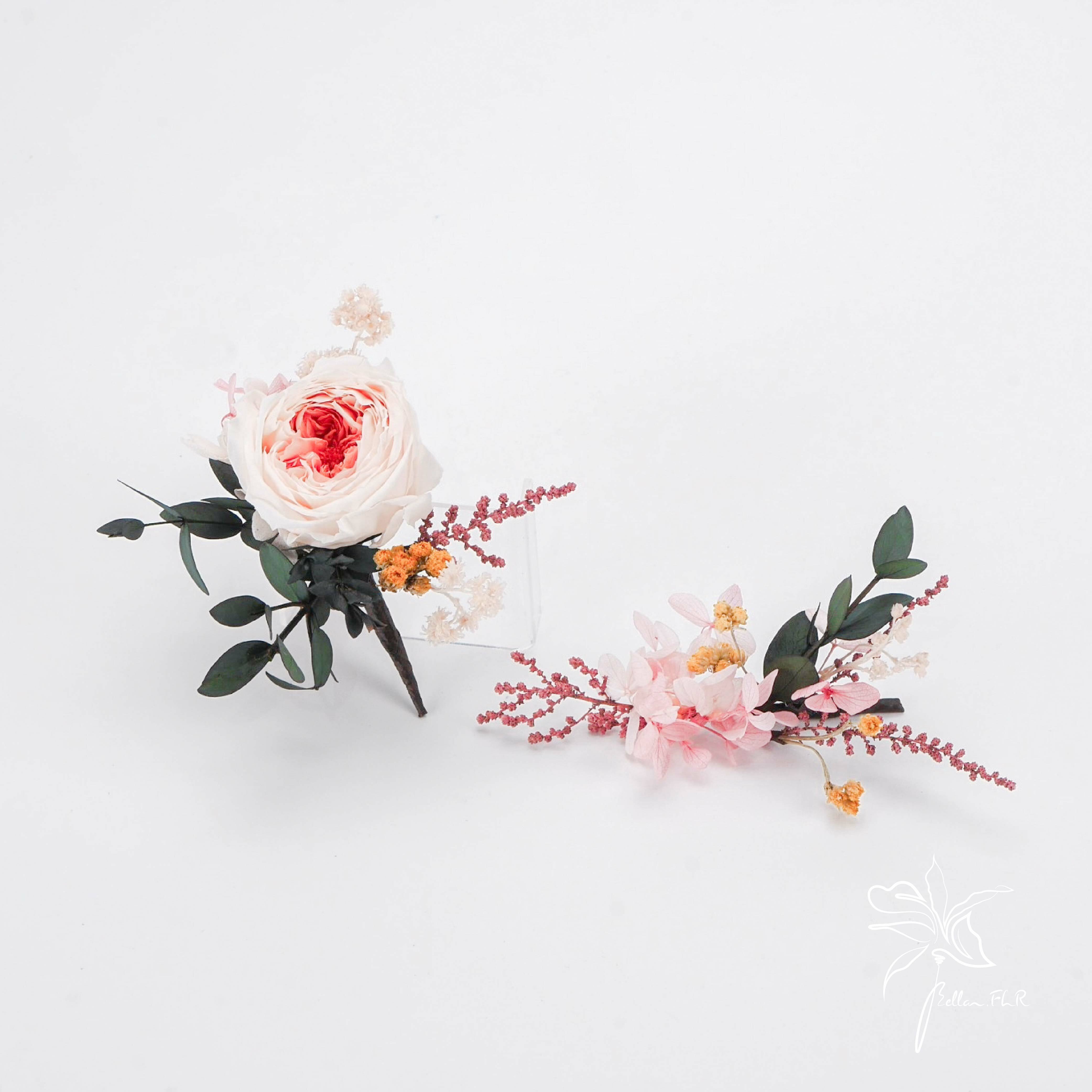 【浪漫庭園】永生乾燥排花組