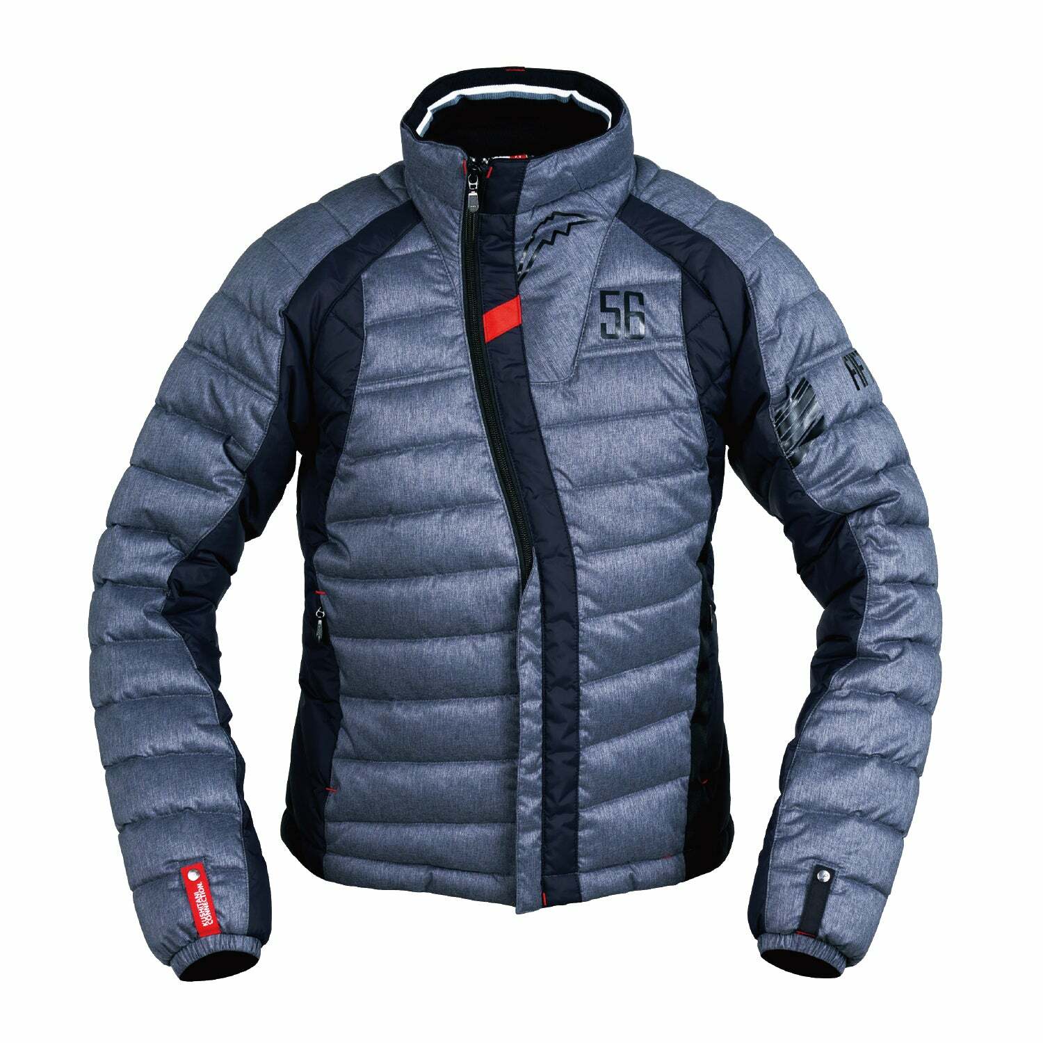 56DESIGN SLASH 兩用防水外套，KUSHITANI 聯名設計，斜切撞色，防風防水