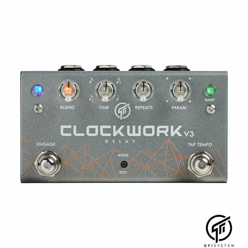 GFI System Clockwork Delay V3 立體 延遲 效果器